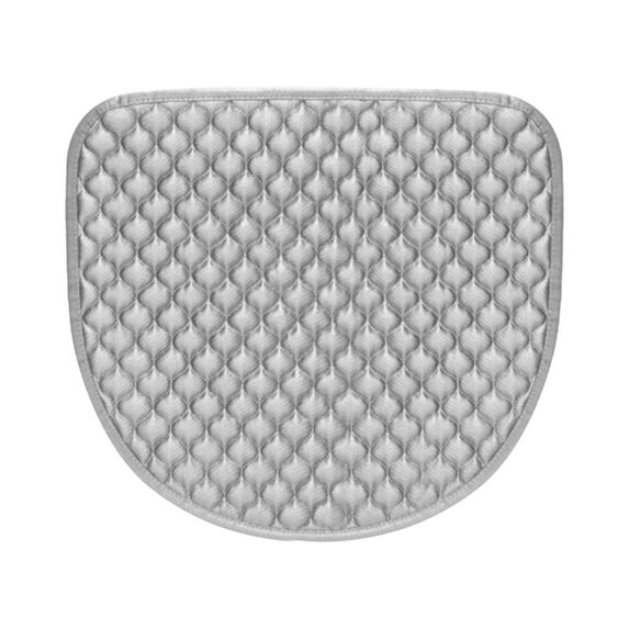 Contoured Chair Cushion 17x18 Inch Non-Slip Seat Pad Machine Washable Dining Decor