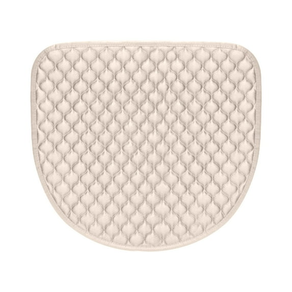 Contoured Chair Cushion 17x18 Inch Non-Slip Seat Pad Machine Washable Dining Decor