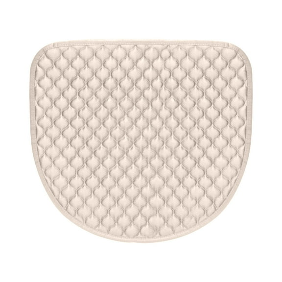 Contoured Chair Cushion 17x18 Inch Non-Slip Seat Pad Machine Washable Dining Decor