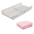 thumbnail image 1 of Contoured Changing Pad with Plush Cover, Pink, 1 of 5