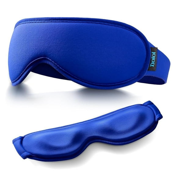 Contoured Gel Eye Mask: Ice Cooling Compress for Puffy Eyes, Dark Circles, Sinus Pressure & Eye Strain, Reusable Cold Relief, Fits All Head Sizes, Daily Eye Care