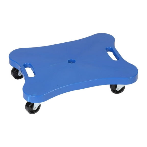 Contoured Plastic Scooter with Handles, Blue | Bundle of 5