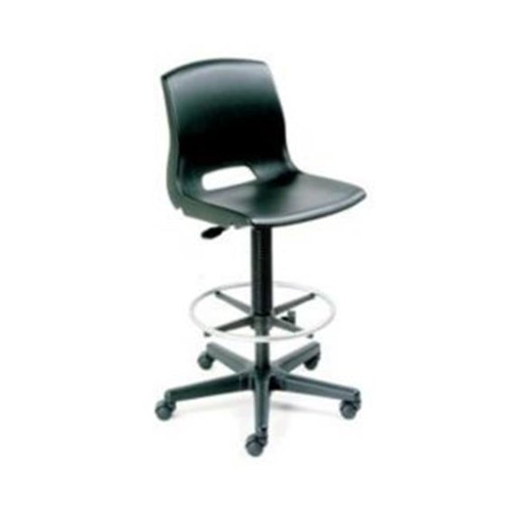 Contoured Plastic Stool