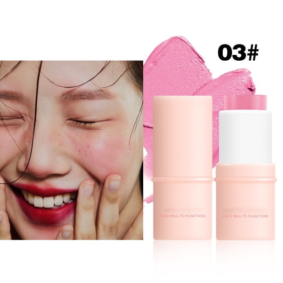 Contouring Stick for Face Sculpting Natural Concealer Waterproof Sweatproof Lightweight Powder Blusher Highlighter Stick 5g - Multi-Use Makeup Stick for Contouring, Highlighting, Blush