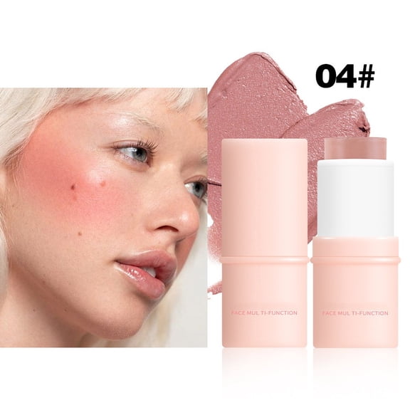 Contouring Stick for Face Sculpting Natural Concealer Waterproof Sweatproof Lightweight Powder Blusher Highlighter Stick 5g - Multi-Use Makeup Stick for Contouring, Highlighting, Blush