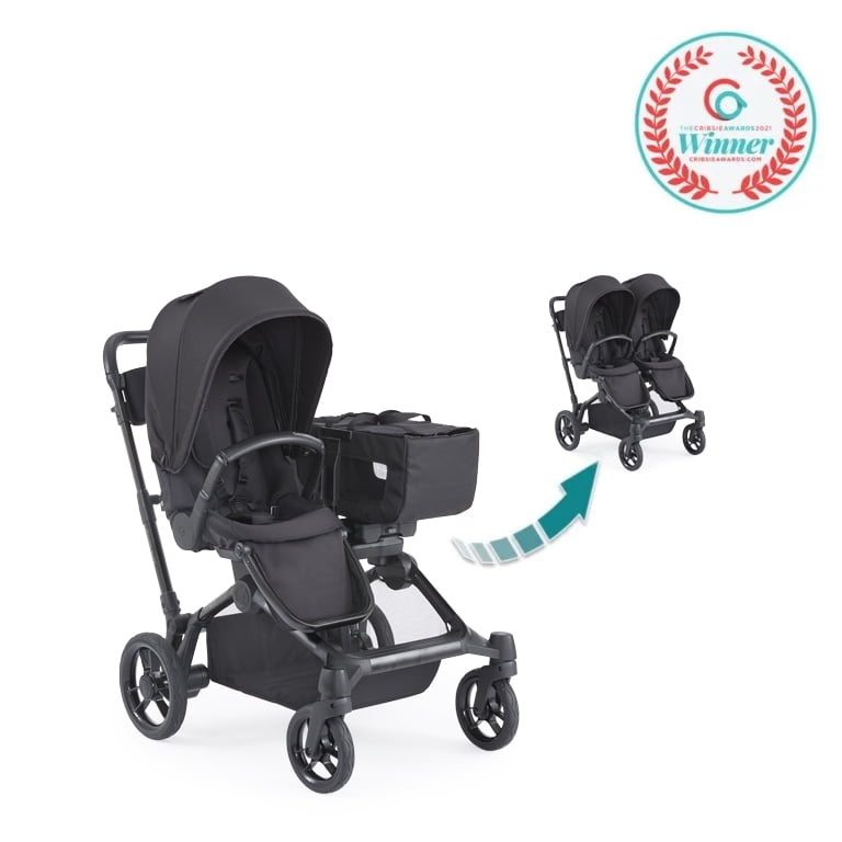 Single to sale double convertible stroller