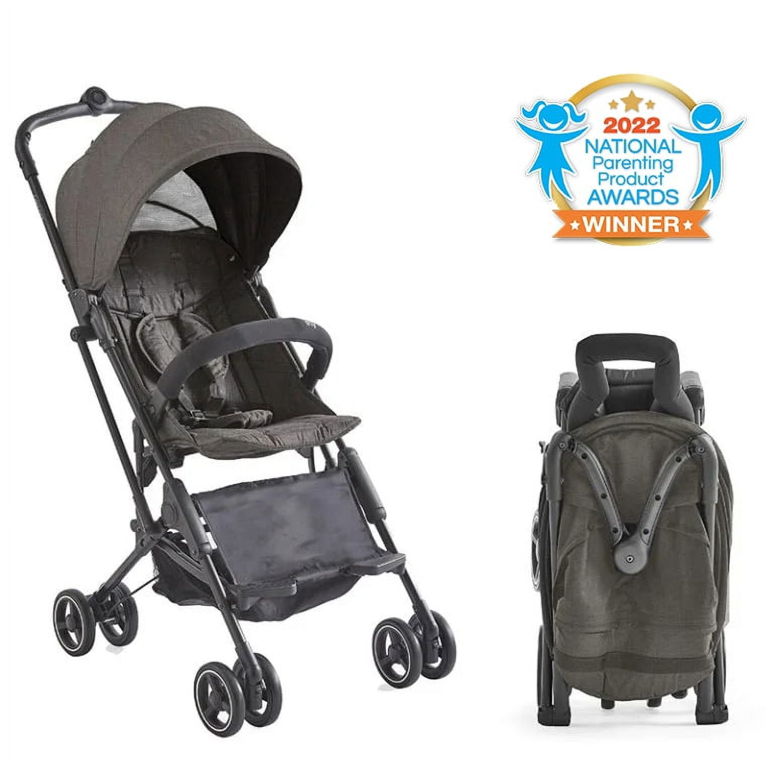 Contours Itsy Lightweight Travel Stroller, Black, Unisex