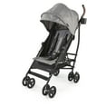thumbnail interactive-video image 1 of Contours MaxLite Deluxe Lightweight Grey Umbrella Stroller, 1 of 6