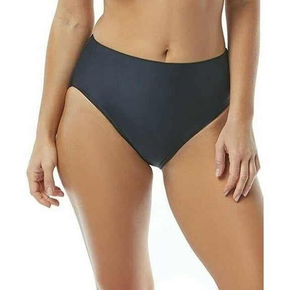 Contours by Coco Reef Women's Onyx HIGH Waist Bottom, Black 001, M New with box/tags