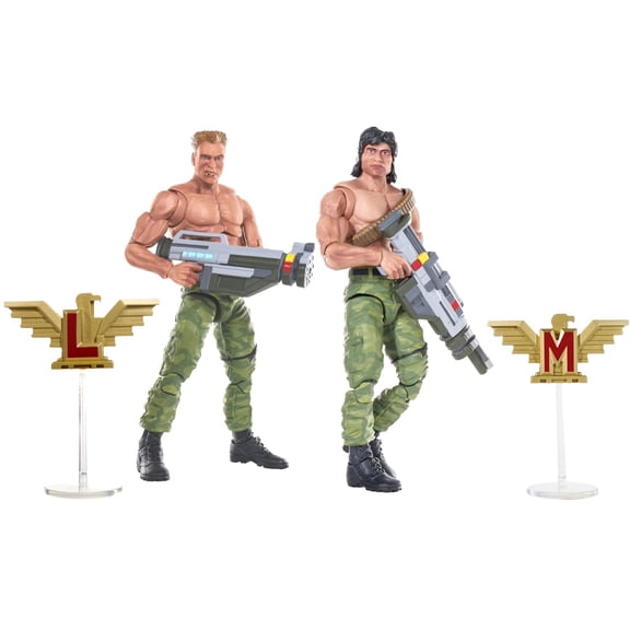 Contra - Arcade Edition Bill & Lance 1/12 Scale Signature Series Figure Set 2-Pack