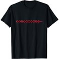 thumbnail image 1 of Contra Cheat Code T-Shirt Gamer Lover Up Down Select Start Black Large, 1 of 4