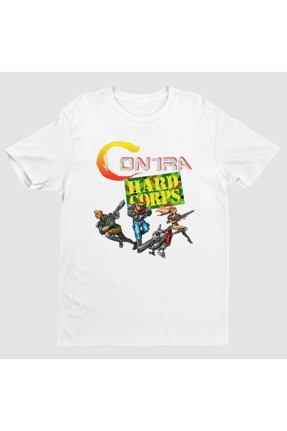 Contra Hard Corps Unisex S-5XL T-Shirt, Gifts For Him, Her, Video Game Lovers Birthday Gifts; For Men & Women