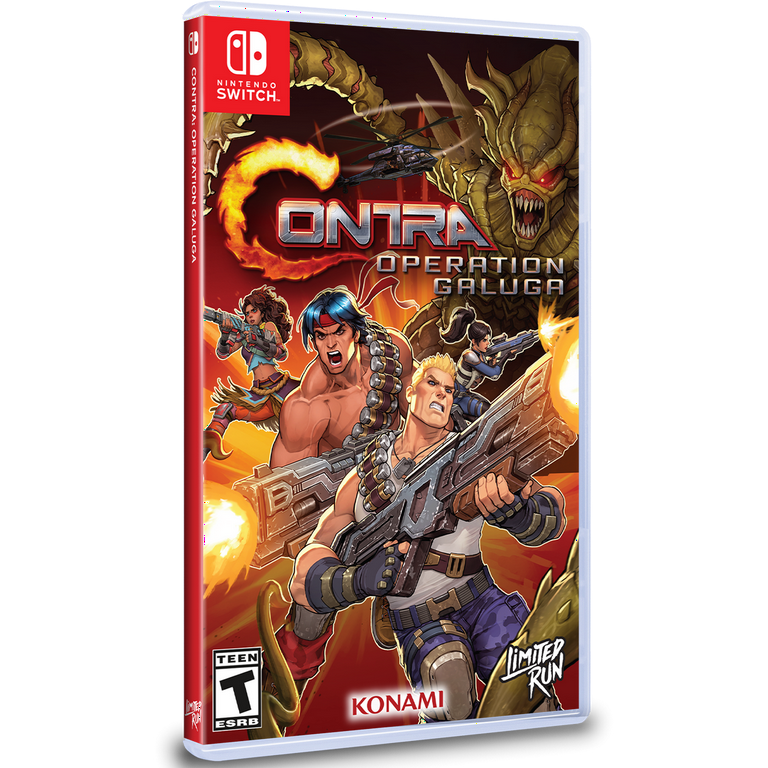 本当に信頼出来る商品 Galuga Operation Contra: [LIMITED Nintendo - #230] GAMES RUN Nintendo Switch