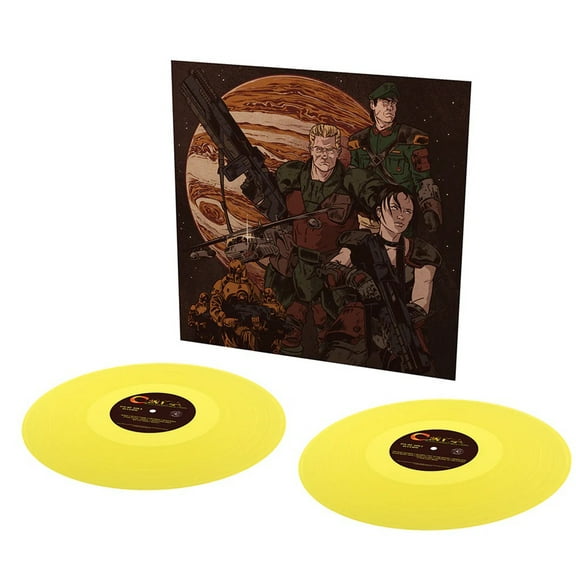 Contra: Shattered Soldier (Original Video Game Soundtrack) Yellow Vinyl 2xLP Record - Konami Kukeiha Club