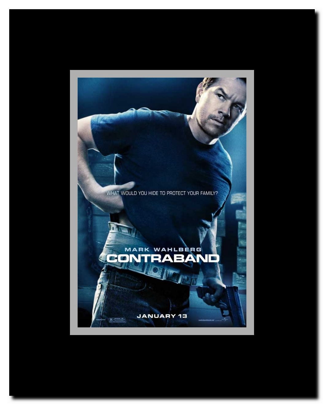 Contraband Framed Movie Poster