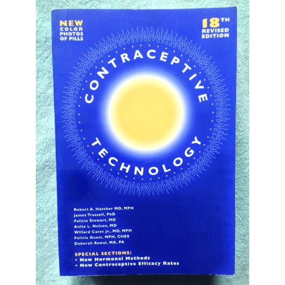 Pre-Owned Contraceptive Technology PB 18th Ed.