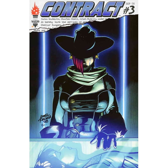 Contract #3 VF ; First Salvo Comic Book