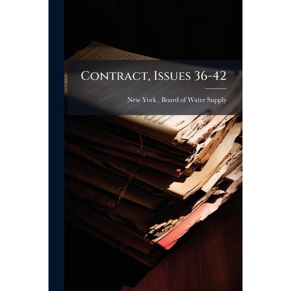 Contract, Issues 36-42 (Paperback)