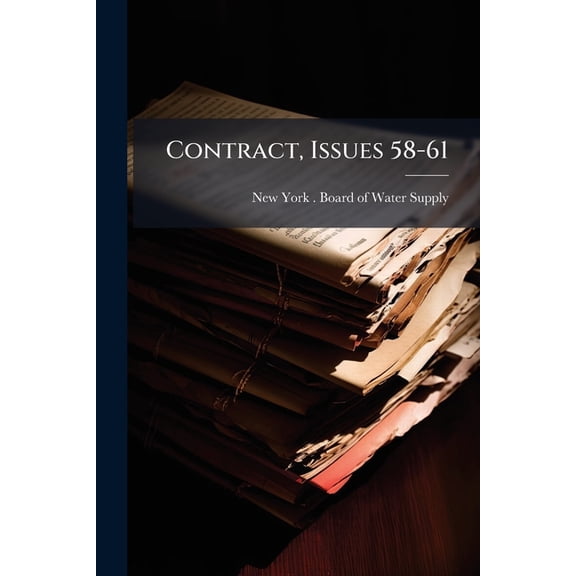 Contract, Issues 58-61... Paperback