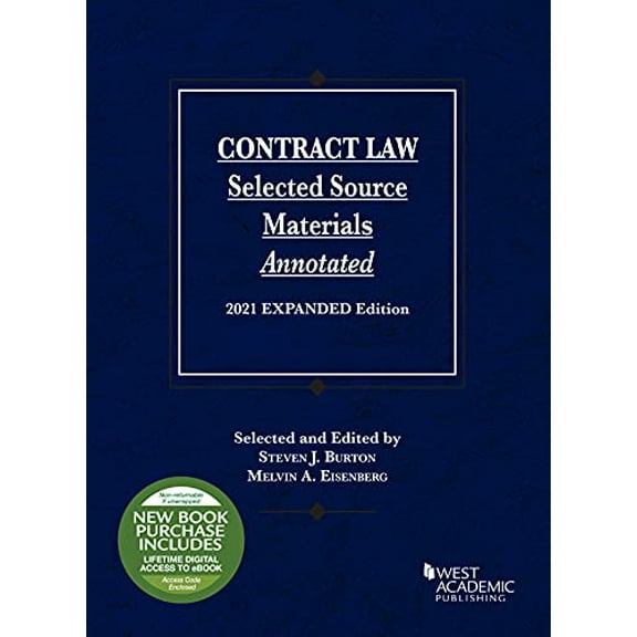 Pre-Owned Contract Law, Selected Source Materials Annotated, 2021 Expanded Edition (Selected Statutes) (Paperback) 1647088623 9781647088620