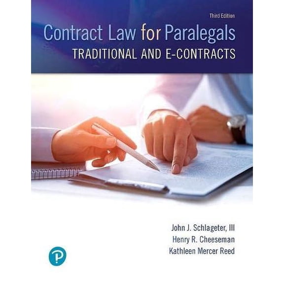 Pre-Owned Contract Law for Paralegals: Traditional and e-Contracts