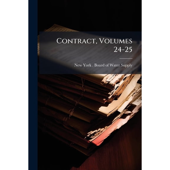 Contract, Volumes 24-25 (Paperback)