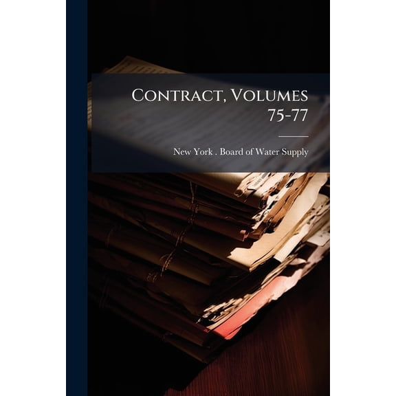 Contract, Volumes 75-77 (Paperback)
