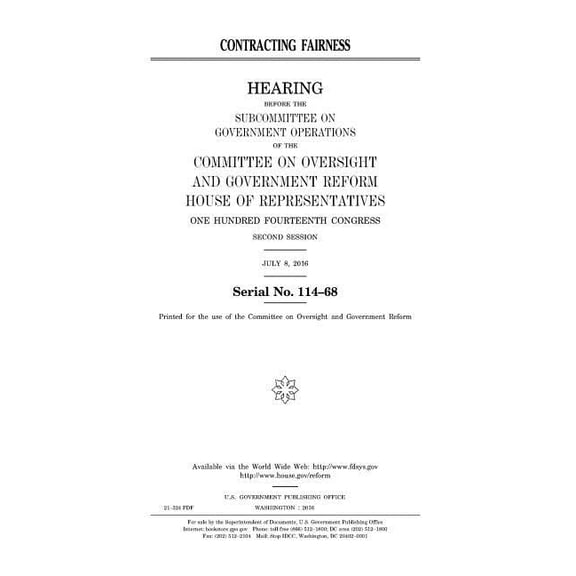 Contracting fairness (Paperback)