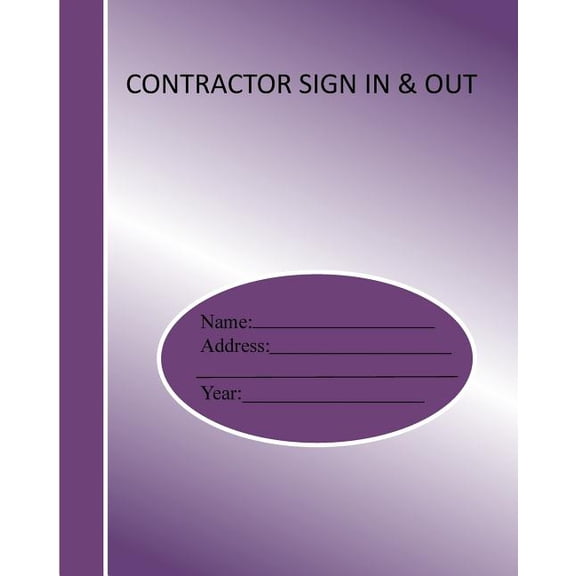 Contractor Sign in and Out