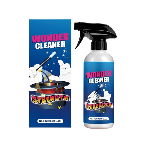 Contractor Strength Wonder Cleaner Spray, Multi-Purpose Stain Remover, Clean Gunk, Tar, Adhesive, Gum, Stickers, Sap, Oil from Most Surfaces, for Kitchen Countertops, Bathroom Tiles & More