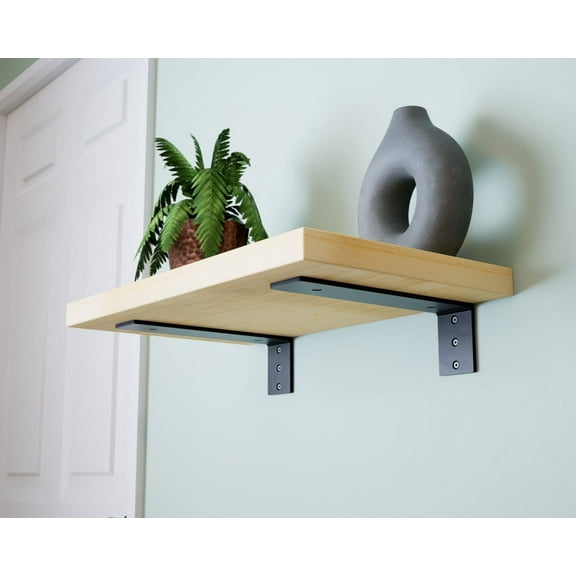 Contractor Supply Warehouse 18H x 04V x 3/8 - Regular Shelf Bracket- 4 Pack