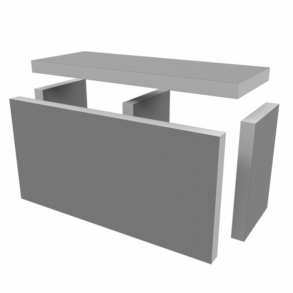 Contractor Supply Warehouse Shower Bench 24x12x18