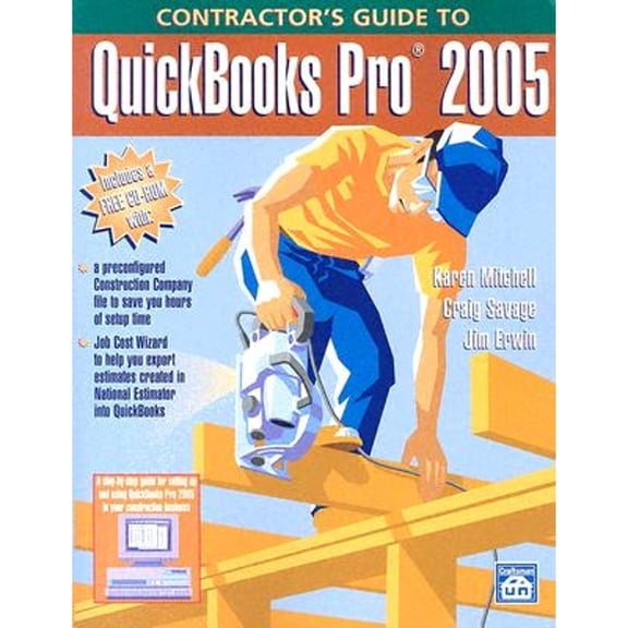 Pre-Owned Contractor's Guide to QuickBooks Pro 2005 [With CD-ROM]