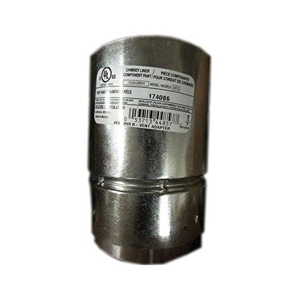 Contractors Bundle Chimney 174086 B-Vent Adapter Flexi-Liner 4 Inch Muti-Pack Qty 6