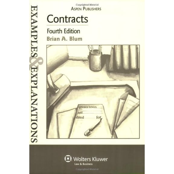 Pre-Owned Contracts: Examples & Explanations (Paperback) 0735562415 9780735562417