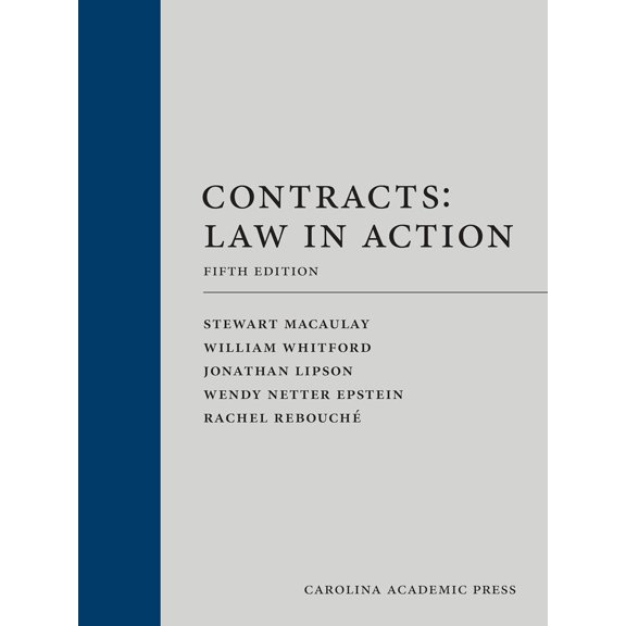 Pre-Owned Contracts: Law in Action Fifth Edition