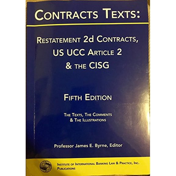 Pre-Owned CONTRACTS TEXTS:RESTATEMENT 2D CONTRCT (Paperback) 1888870648 9781888870640
