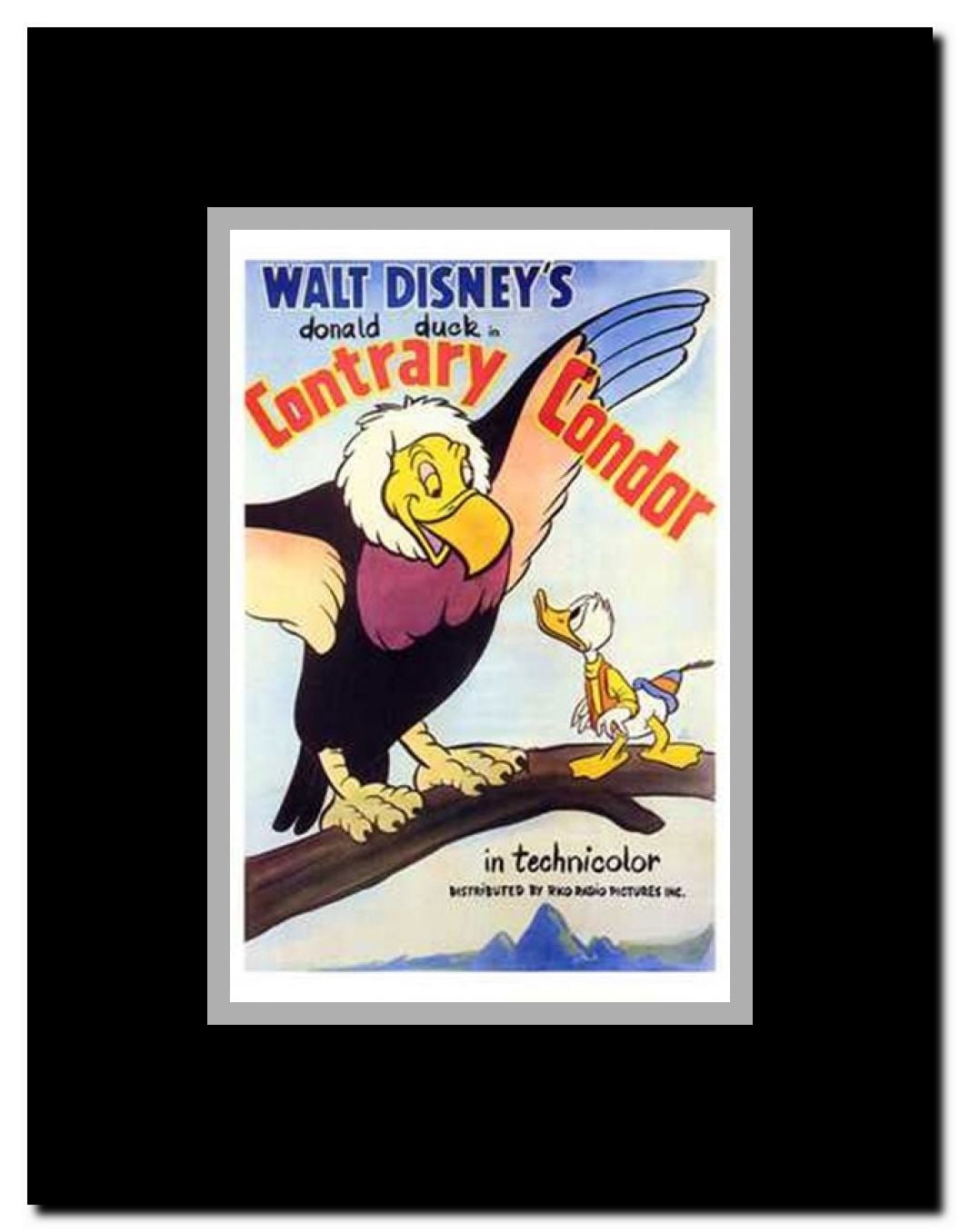 Contrary Condor Framed Movie Poster
