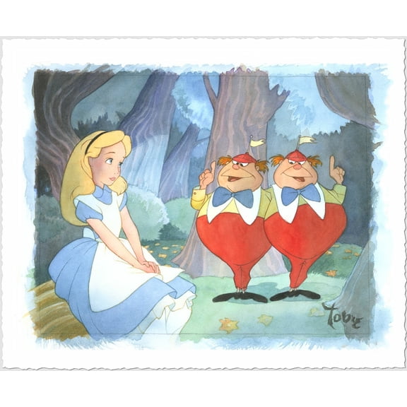 Contrarywise by Toby Bluth inspired by Alice in Wonderland