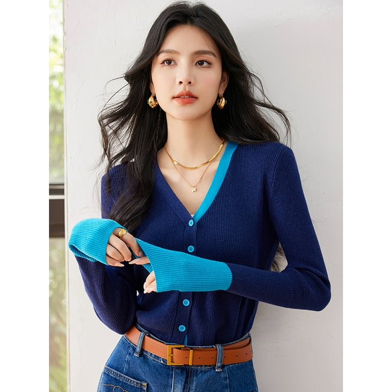New Fashion V-Neck Slim Sweater New Fashion V-Neck Slim Sweater