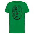thumbnail image 1 of Contrast Pitbull Muzzle Tee Men's -Image by Shutterstock, 1 of 1