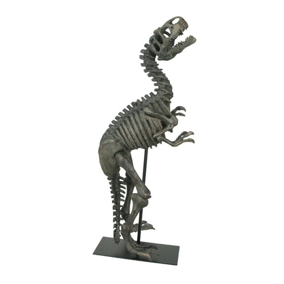 Contrast Resin Tyrannosaurus Rex Replica Dinosaur Skeleton Sculpture 21.75 inch