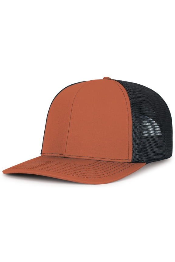 Contrast Stitch Trucker PacFlex Snapback Cap