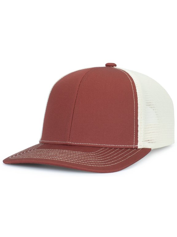 Contrast Stitch Trucker PacFlex Snapback Cap