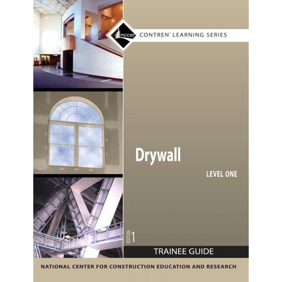 Contren Learning Drywall Trainee Guide, Level 1, (Paperback)