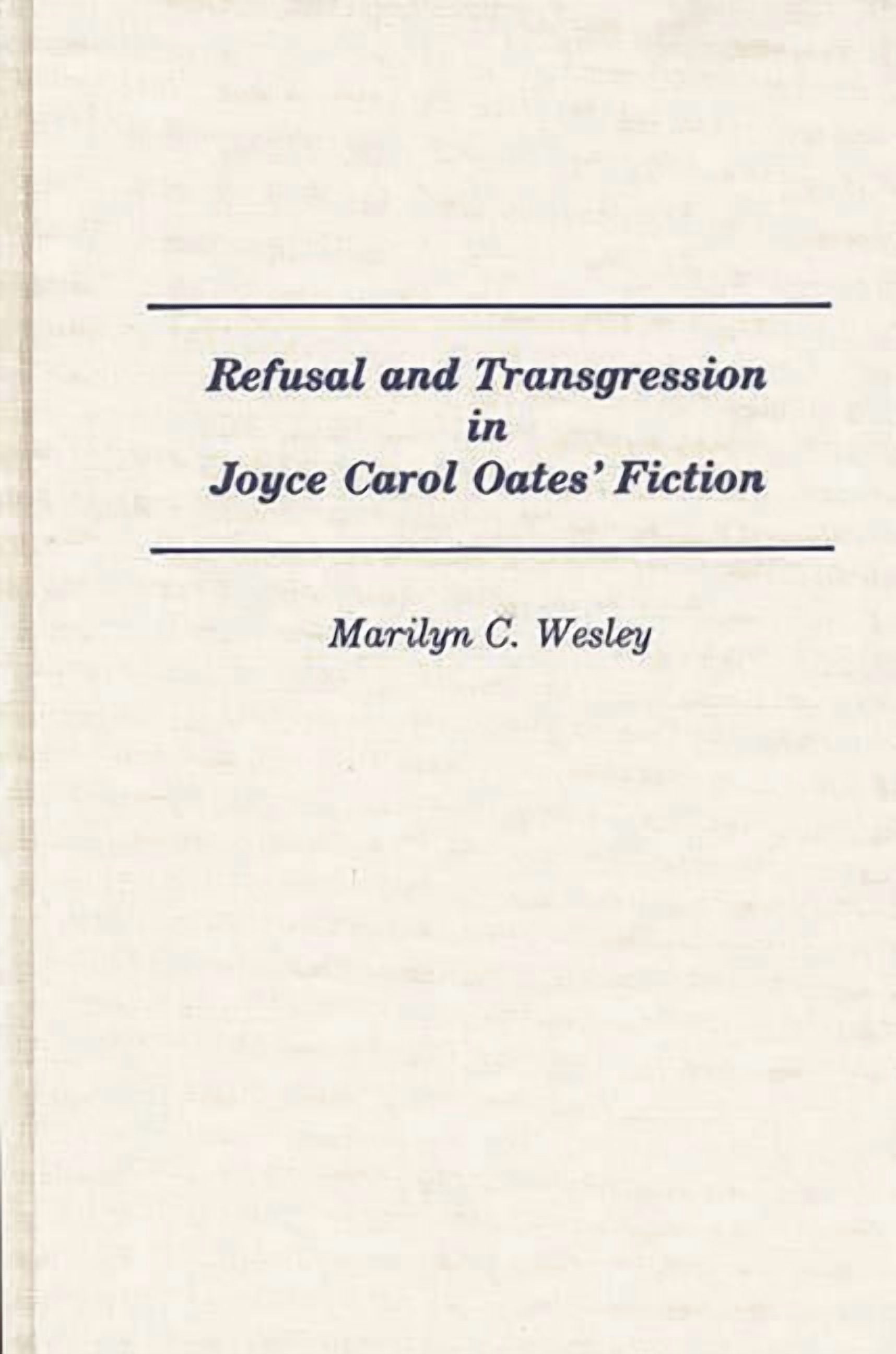 Contributions in Women's Studies Refusal and Transgression in Joyce ...