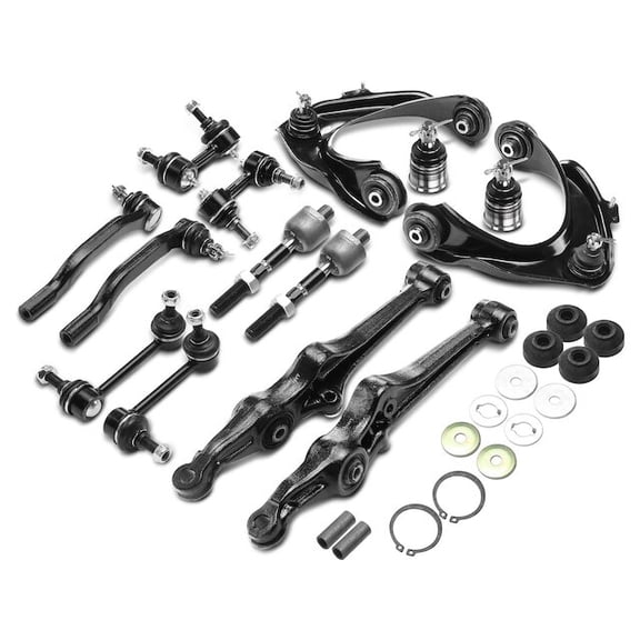 Control Arm Ball Joint Tie Rod and Sway Bar Link Kit 16 - Compatible with 1998 - 2002 Honda Accord 1999 2000 2001