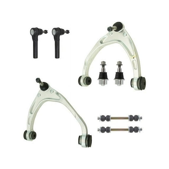 Control Arm Ball Joint Tie Rod and Sway Bar Link Kit 8 Piece - Compatible with 2015 Chevy Tahoe