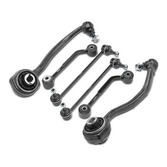 Control Arm Kit 6 - Compatible with 2001 - 2005 Mercedes-Benz C320 2002 2003 2004