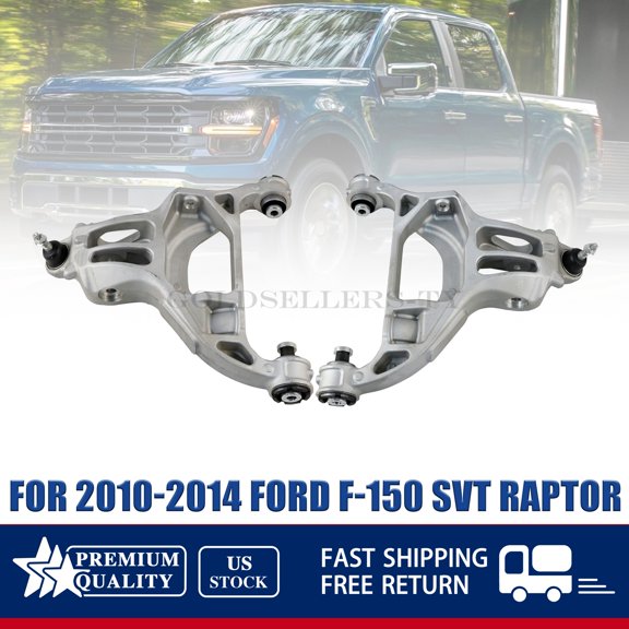 L+R Control Arm & Ball Joint Fits 10-14 Ford F-150 SVT Raptor